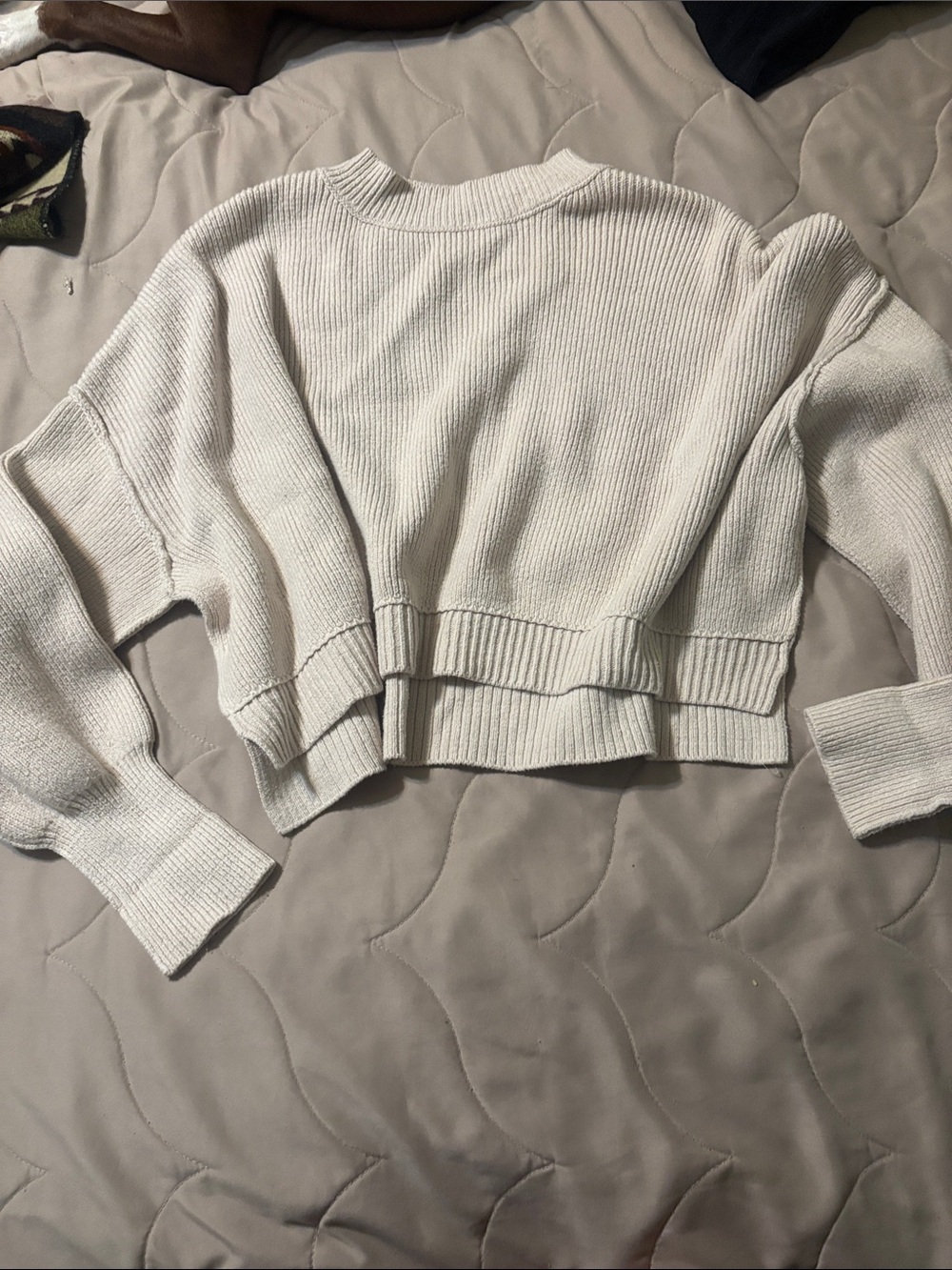 Free People crop sweater
